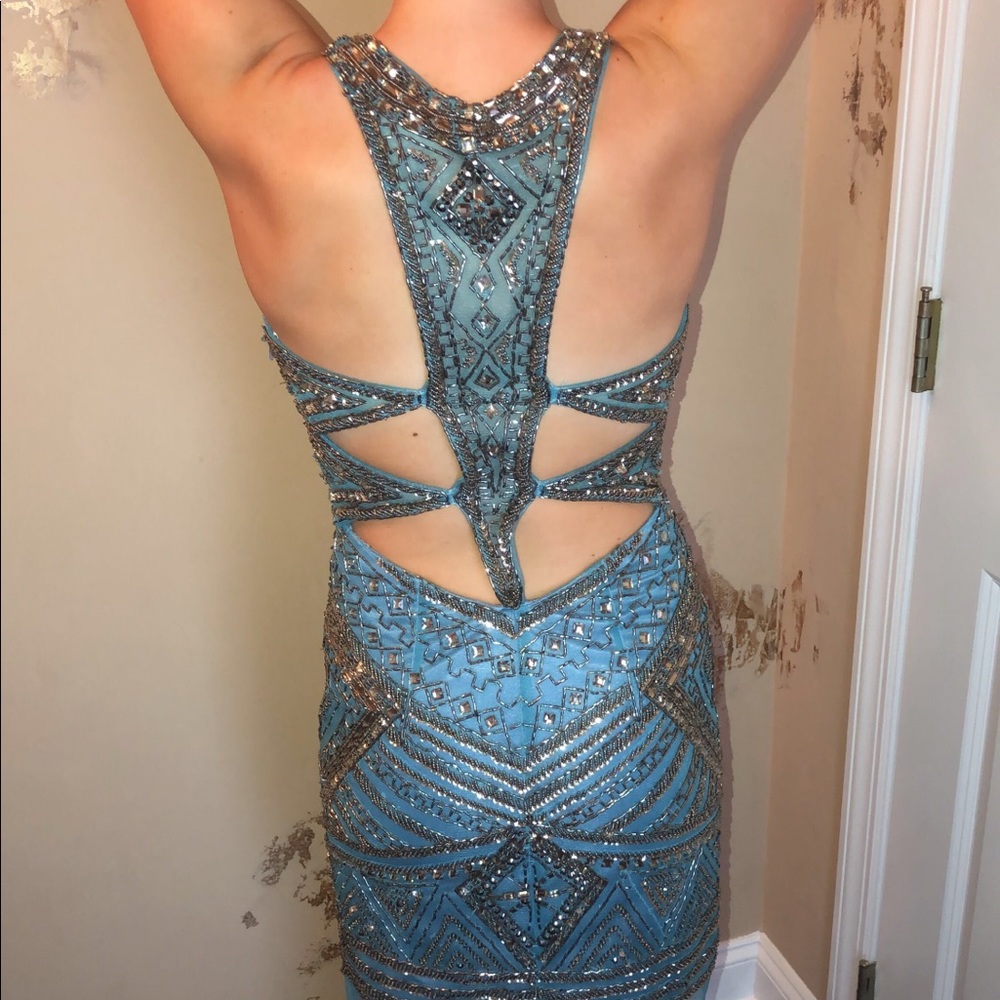 Sherri Hill homecoming dress, WORN ONCE!